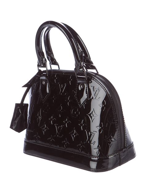 louis vuitton alma vernis bb|louis vuitton alma monogram bag.